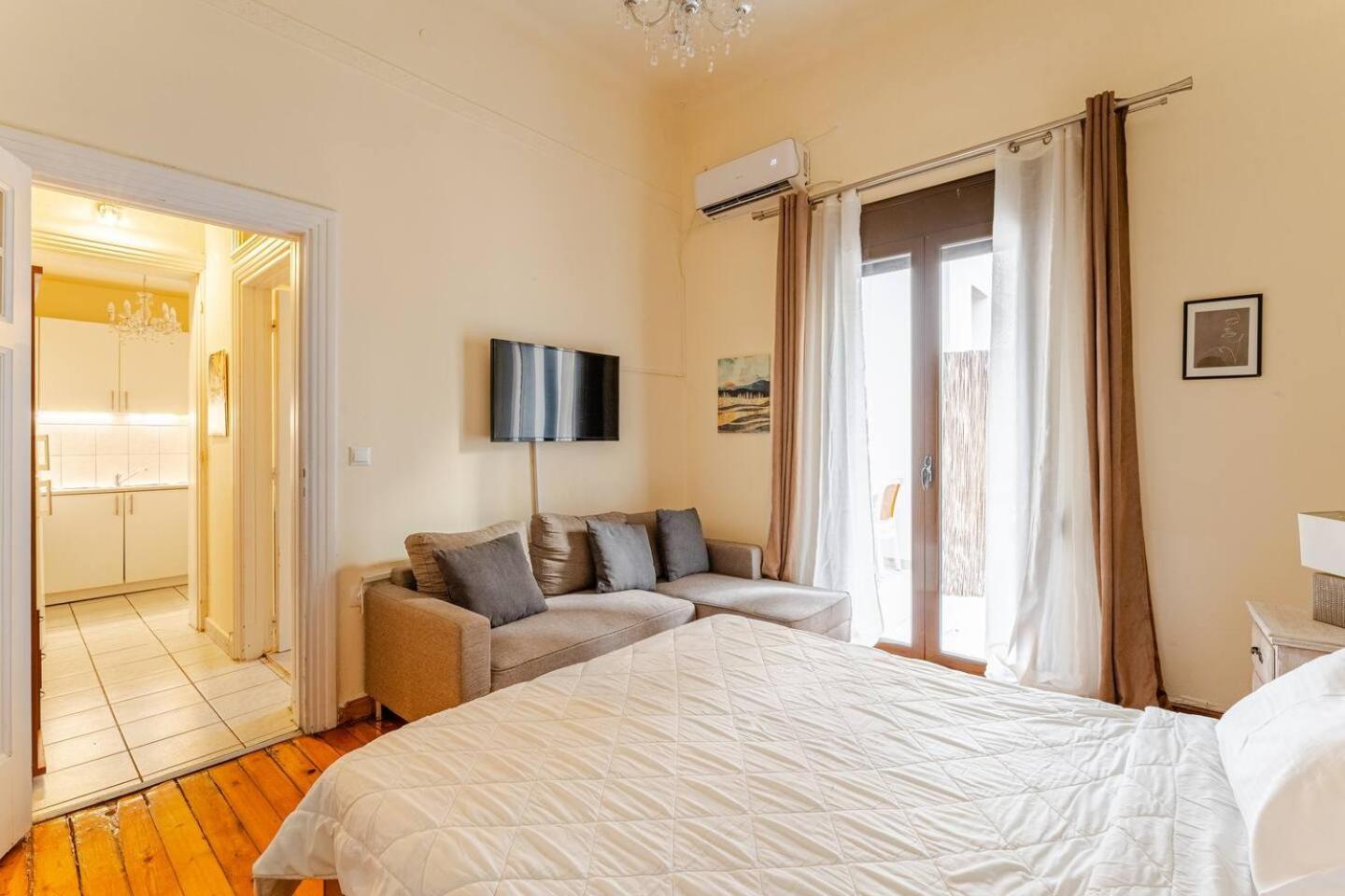 Apartamento John'S Athenian Beauty 45M2 , Metro 7' Exterior foto